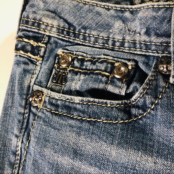 Miss Me Jeans Bootcut Embellished Sequins Jeans - Picture 5 of 8